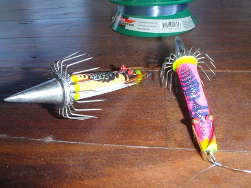 Squid jig i picked up in Thailand Squid jig i picked up in Thailand